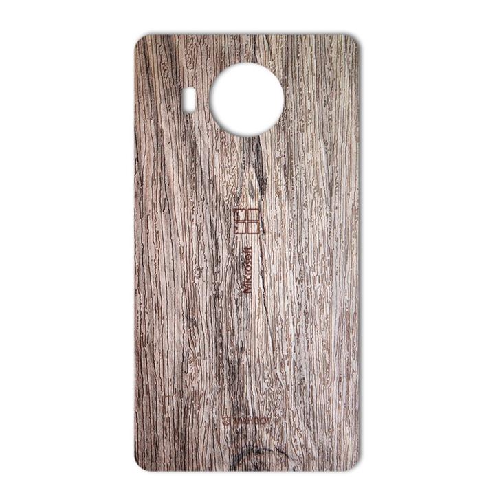 برچسب تزئینی ماهوت مدل Walnut Texture مناسب برای گوشی  Microsoft Lumia 950 XL MAHOOT Walnut Texture Sticker for Microsoft Lumia 950 XL